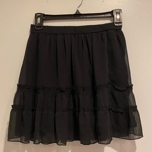 Black skirt